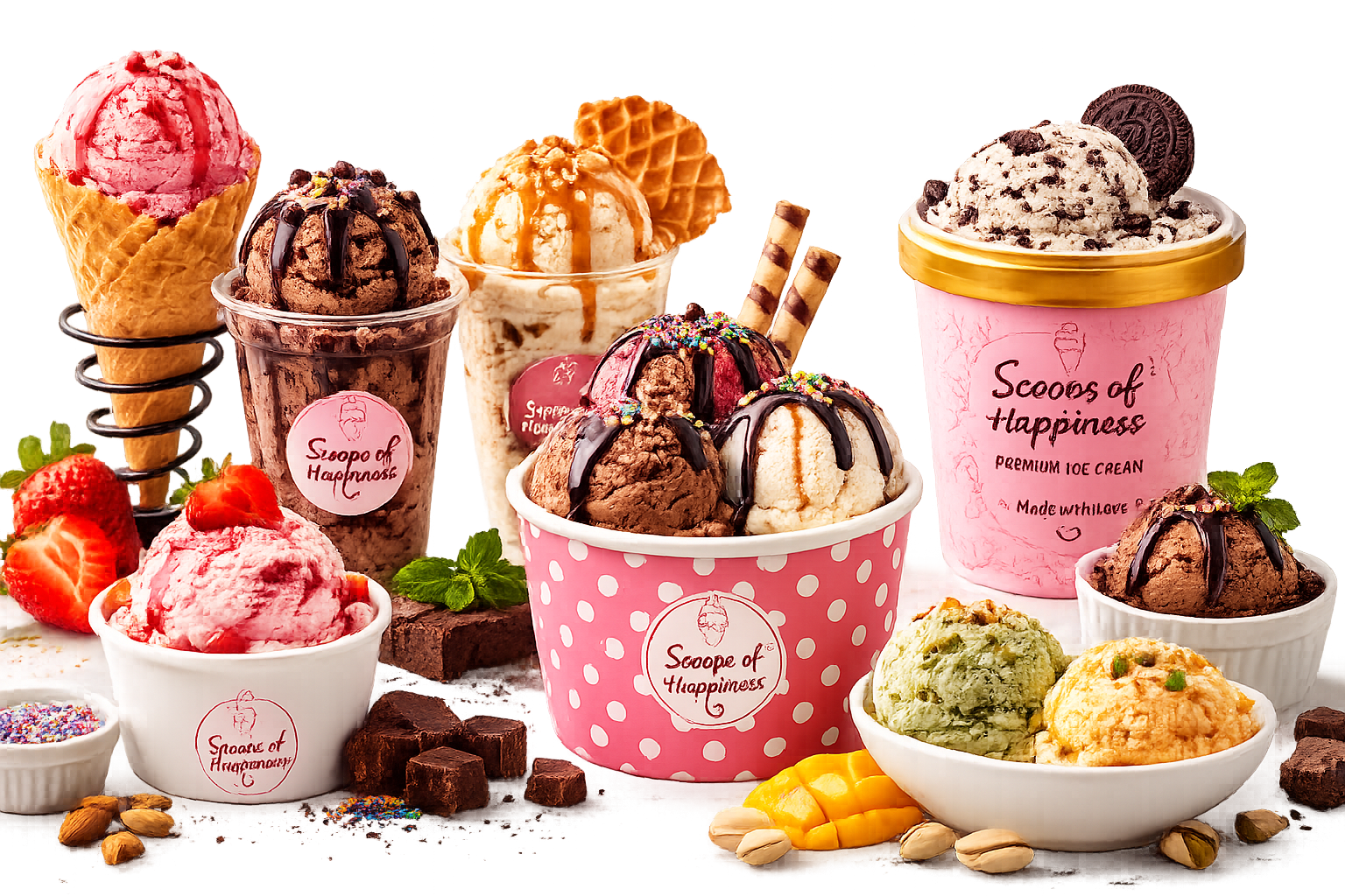 OC567 Matka Ice Cream product showcase